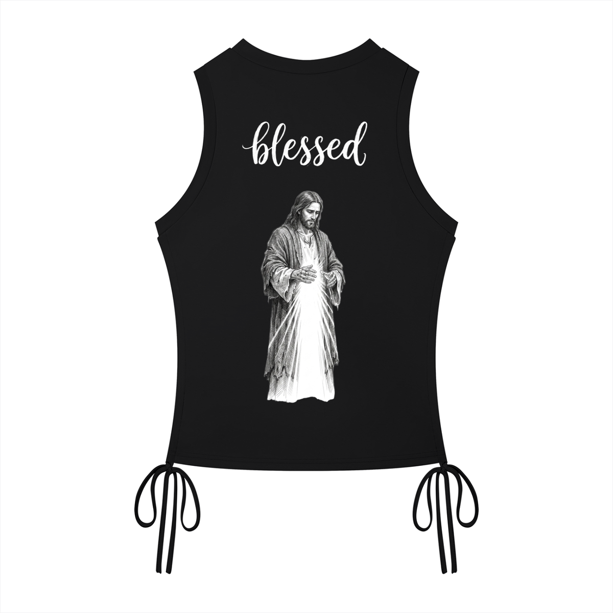 Blessed Women’s Drawstring Tank Top