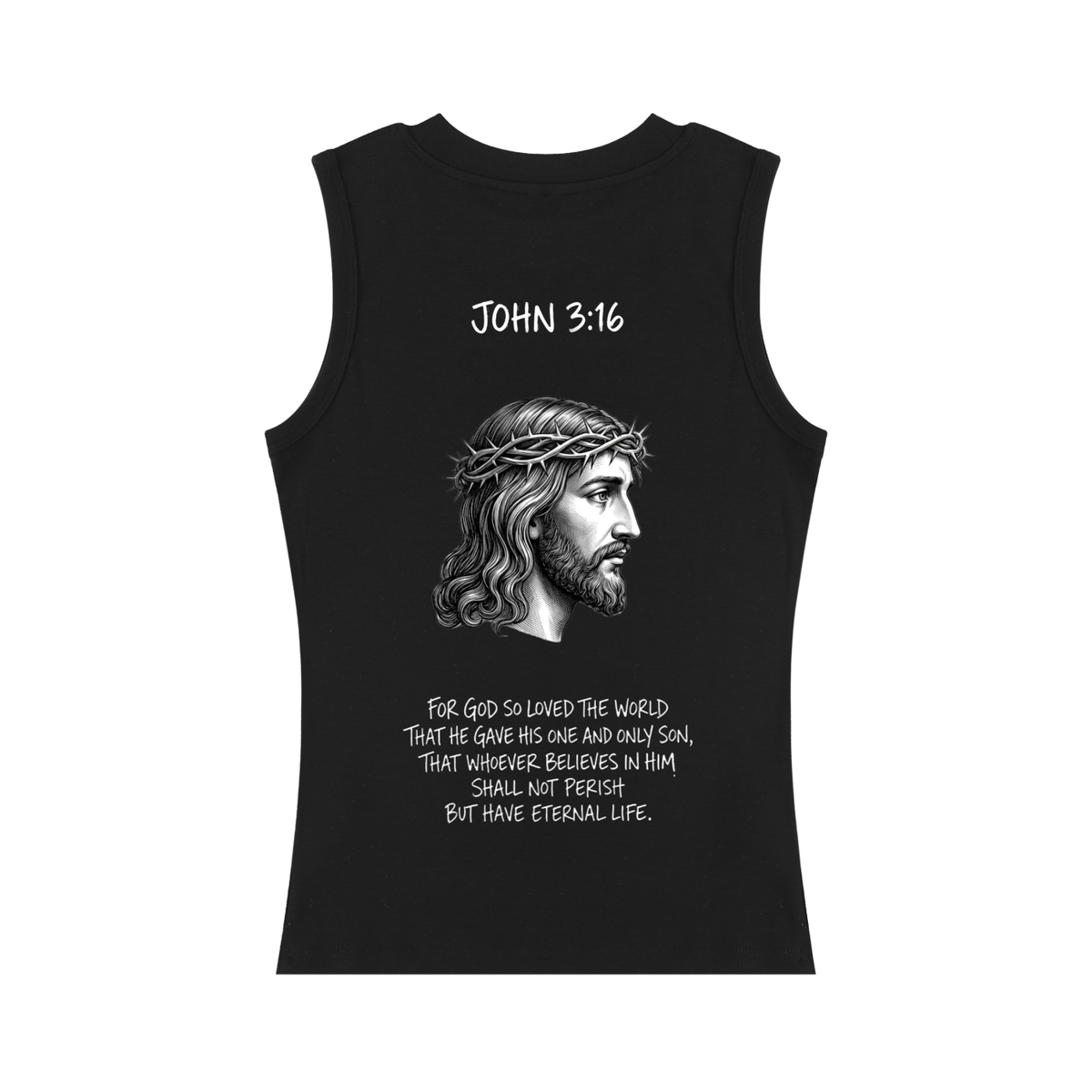 John 3:16 Women’s Slim Tank Top