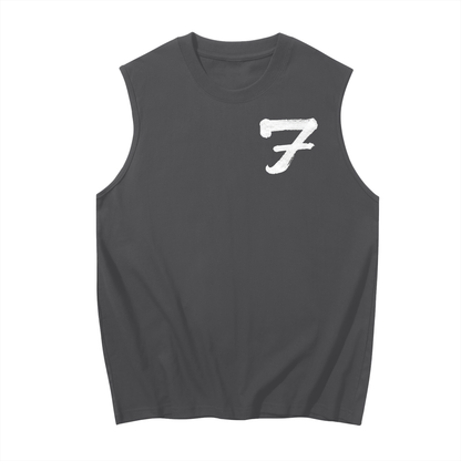 Men's Christ Is King Sleeveless Cotton Tank Top