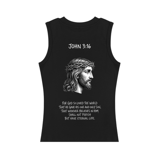 John 3:16 Women’s Slim Tank Top